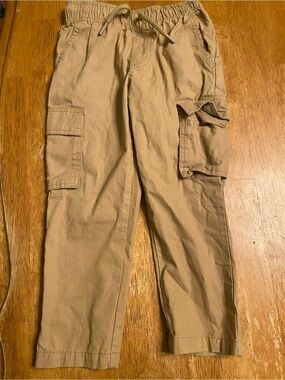 Tommy Bahama Khaki Drawstring Cargo Pants - Beige/Tan